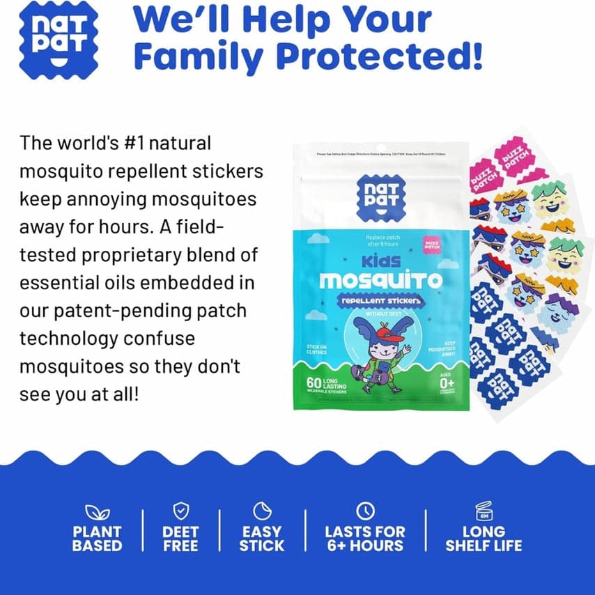 30 x BuzzPatch individual resale packets in a Retail Display Box* - Image 3