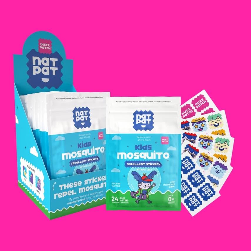 30 x BuzzPatch individual resale packets in a Retail Display Box* - Image 7