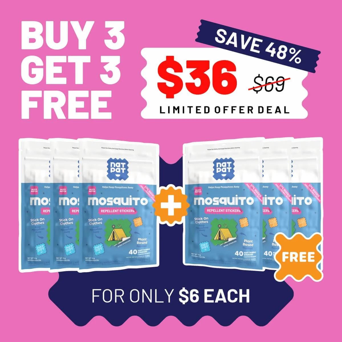 BuzzPatch - Mosquito Patches For Adults (Exclusive Offer) - Image 4