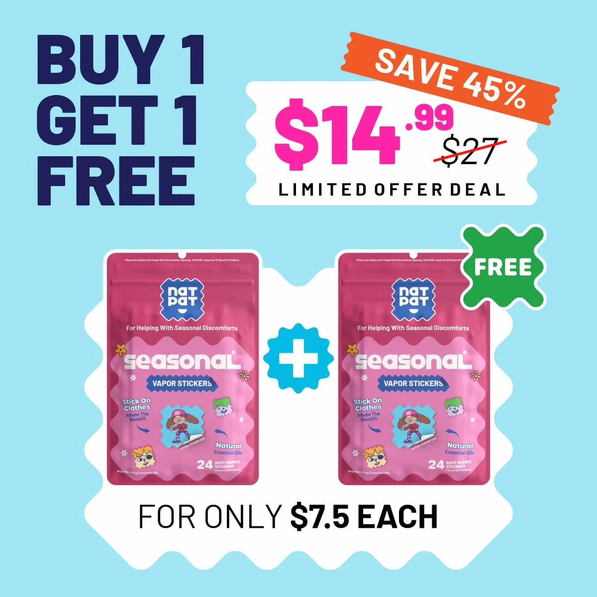 Allergy Relief Stickers (Exclusive Offer) - Image 2