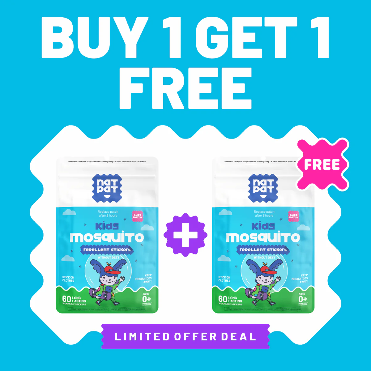 BuzzPatch - Mosquito Patches For Kids (Exclusive Offer) - Image 5