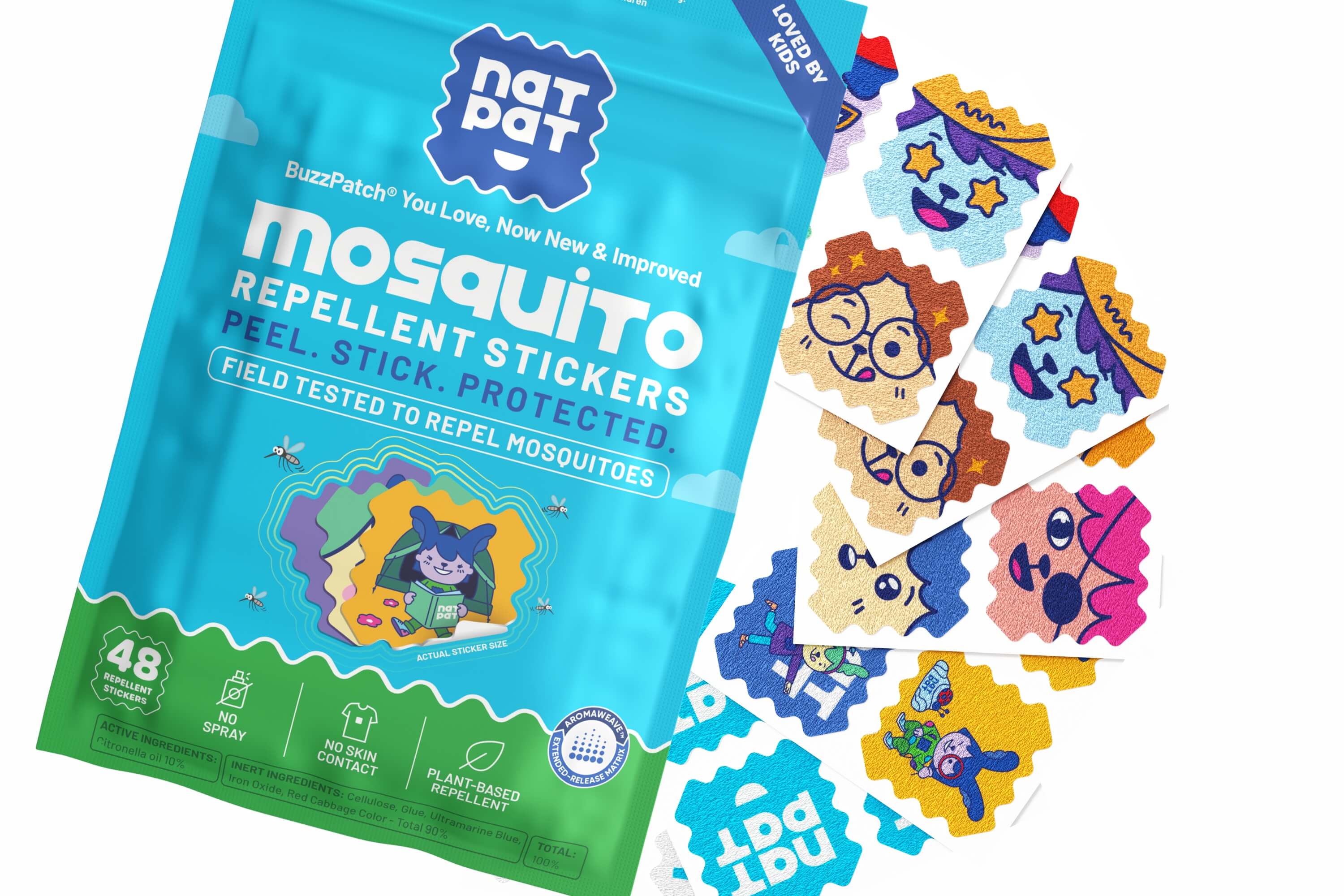 Natural Mosquito Repellent Patches for Kids - Image 3