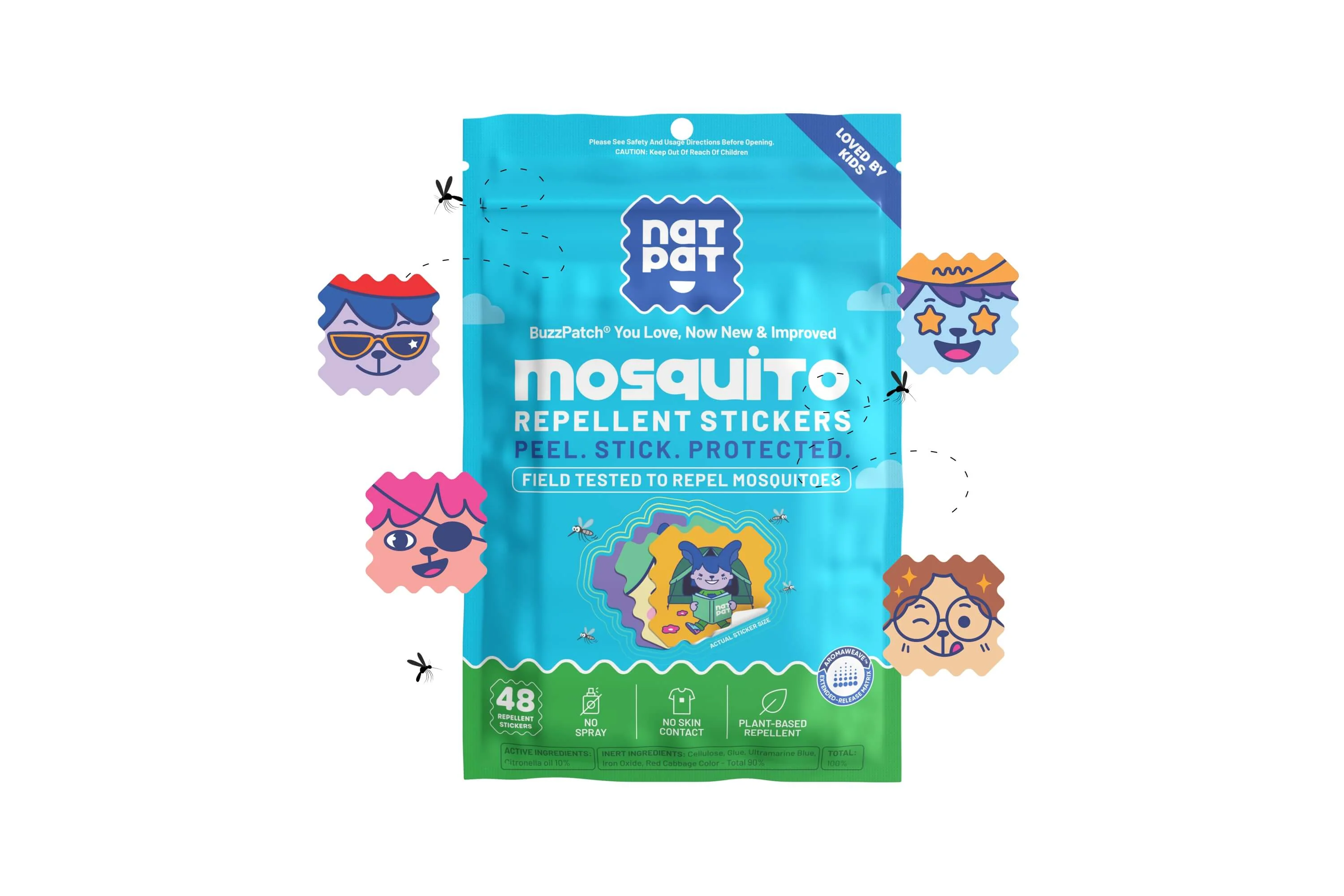 Natural Mosquito Repellent Patches for Kids - Image 9