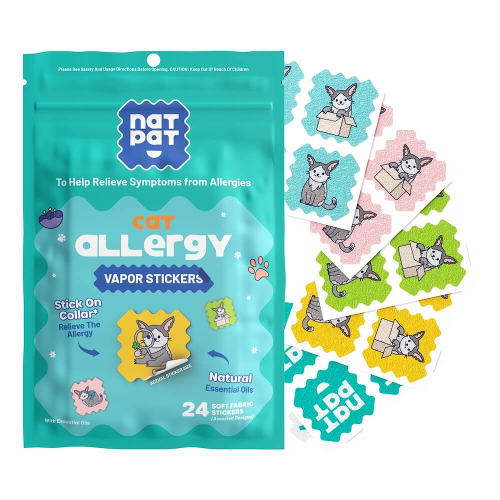 Cat Allergy Vapor Stickers - Image 2