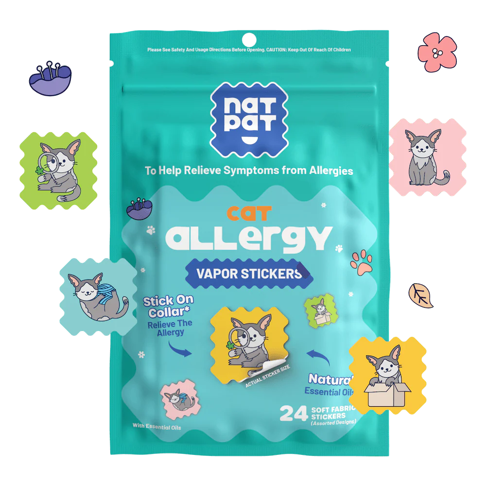 Cat Allergy Relief Vapor Stickers - Image 8