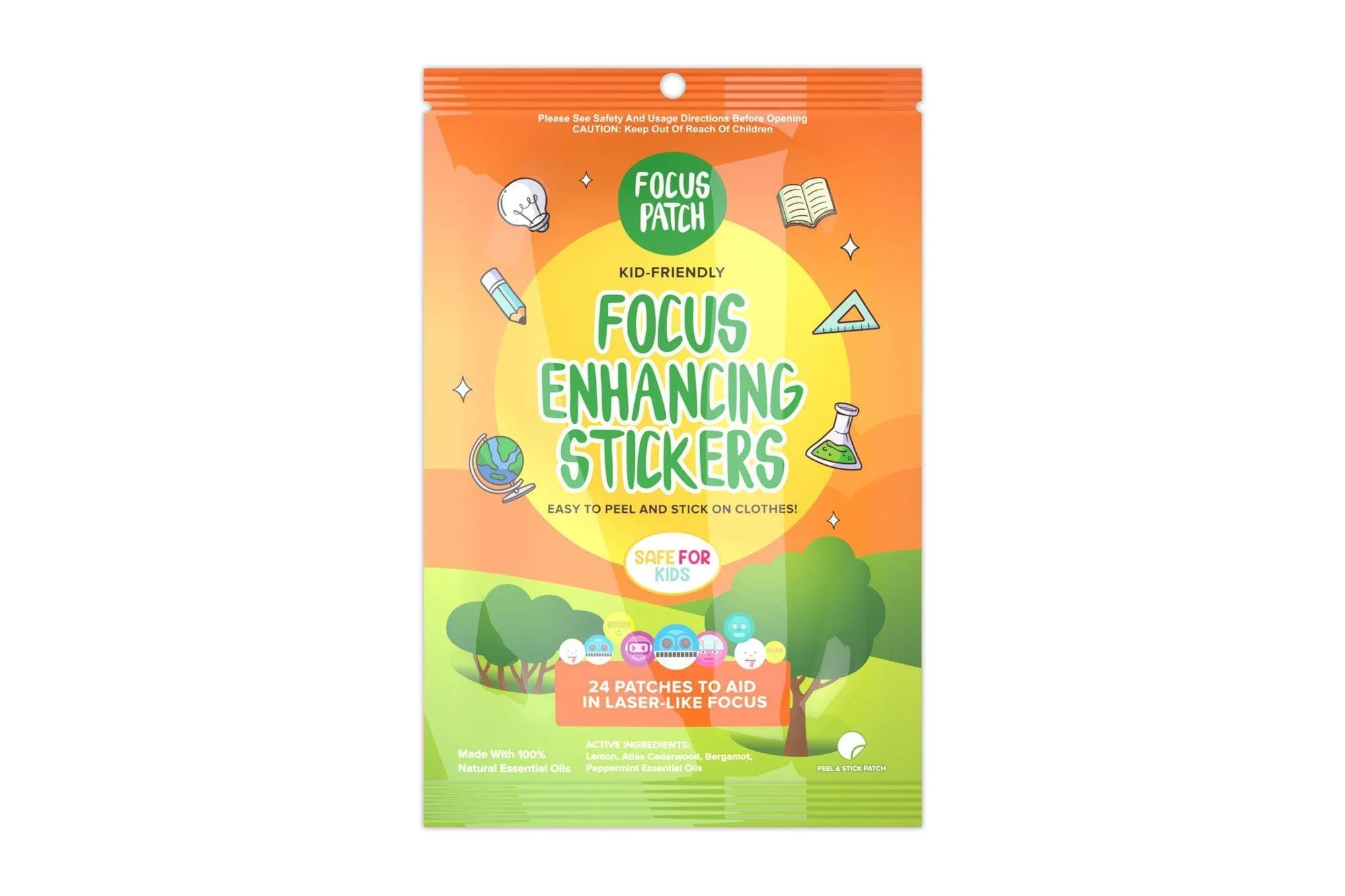 30 x FocusPatch Focus Enhancing Stickers individual resale packets in a Retail Display Box - HA NZ - Image 4