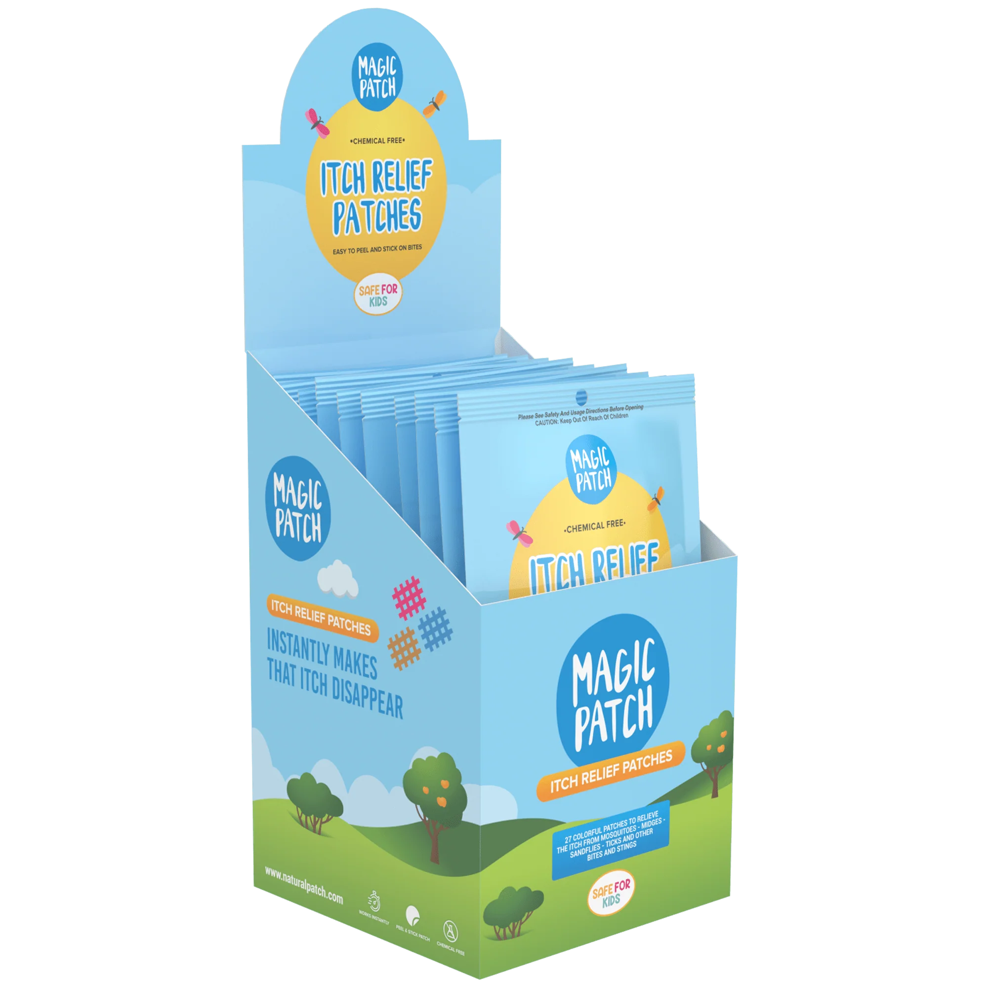30 x MagicPatch individual resale packs in a Retail Display Box - NZ - Image 2