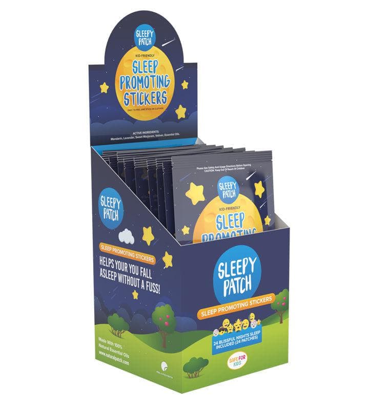 30 x SleepyPatch Sleep Promoting Stickers individual resale packets in a Retail Display Box - AU - Image 5