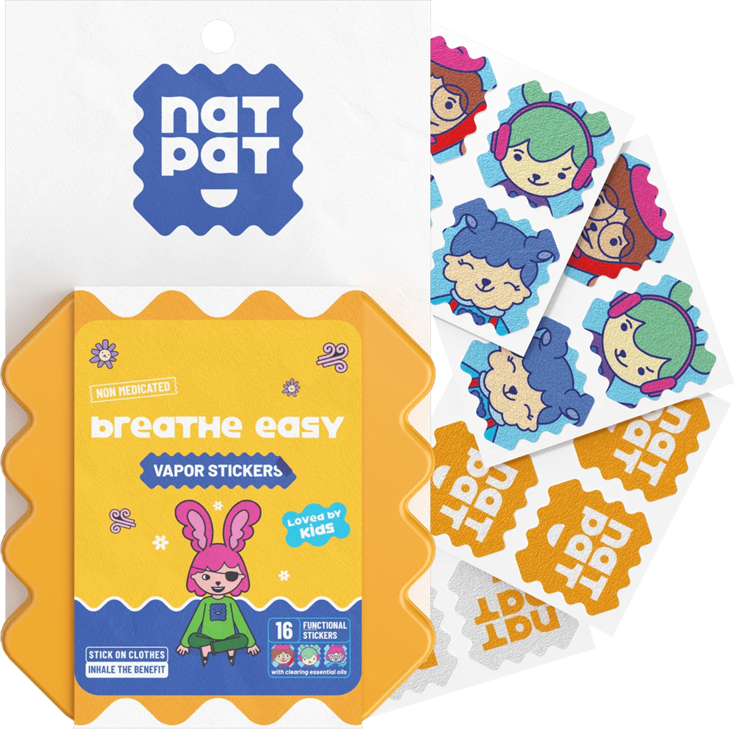 NatPat BreathEasy 16s - 10 Resale Packs in a Display Box - Image 2