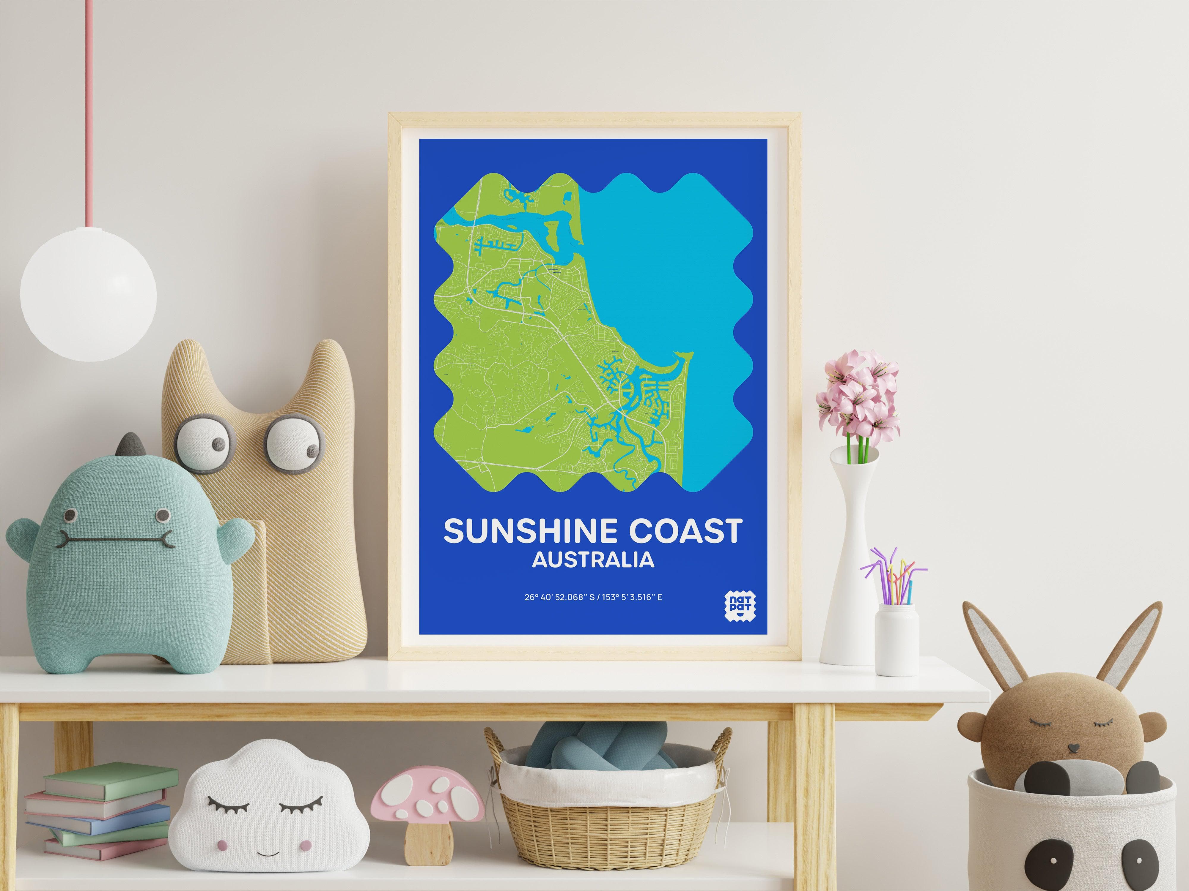 NATPAT Digital Map Art Poster - Image 5