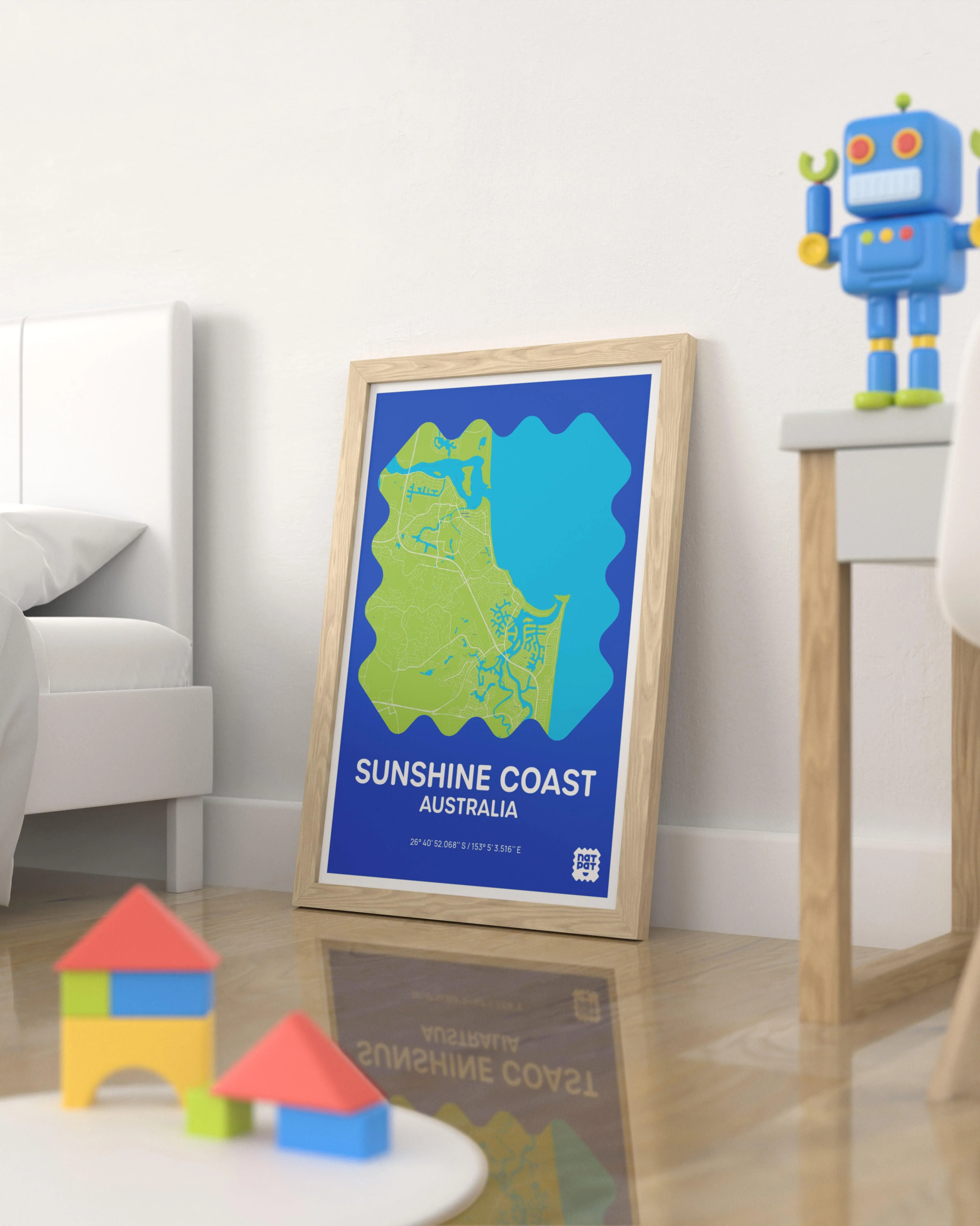 NATPAT Digital Map Art Poster - Image 6
