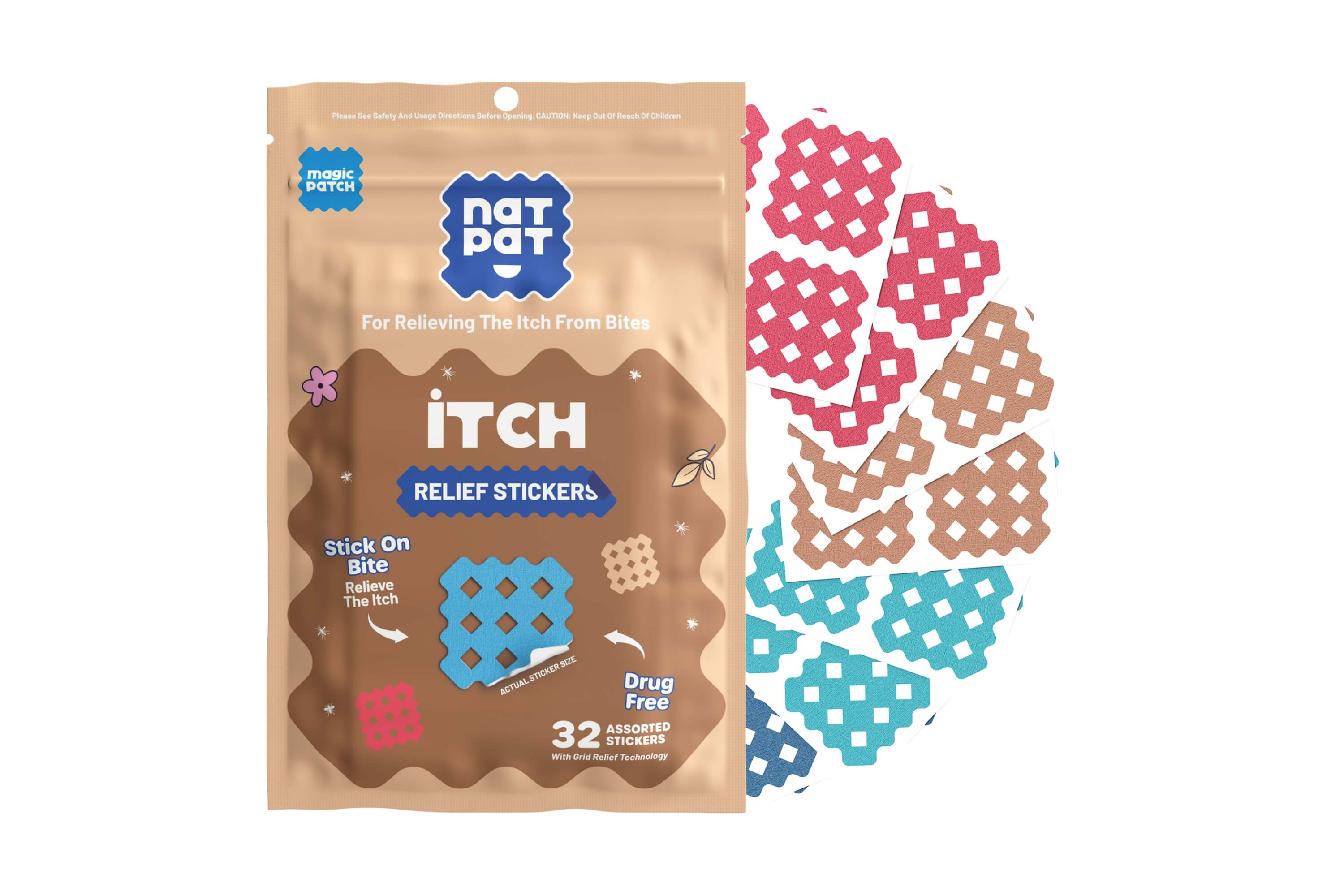 MagicPatch Itch Relief Patches | Anti-Itch Treatment for Mosquito Bite Relief - Image 7