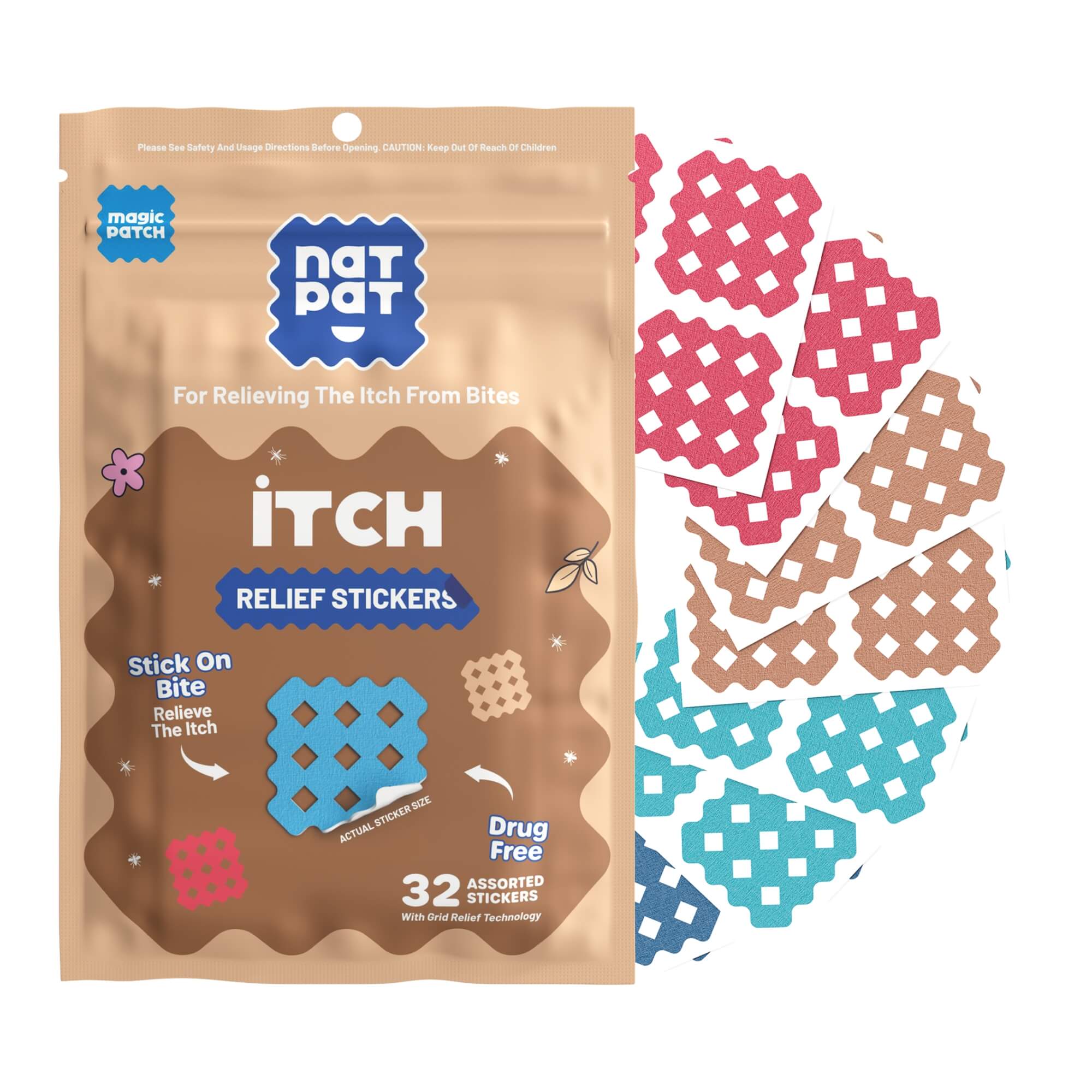 MagicPatch Itch Relief Patches | Anti-Itch Treatment for Mosquito Bite Relief - Image 8