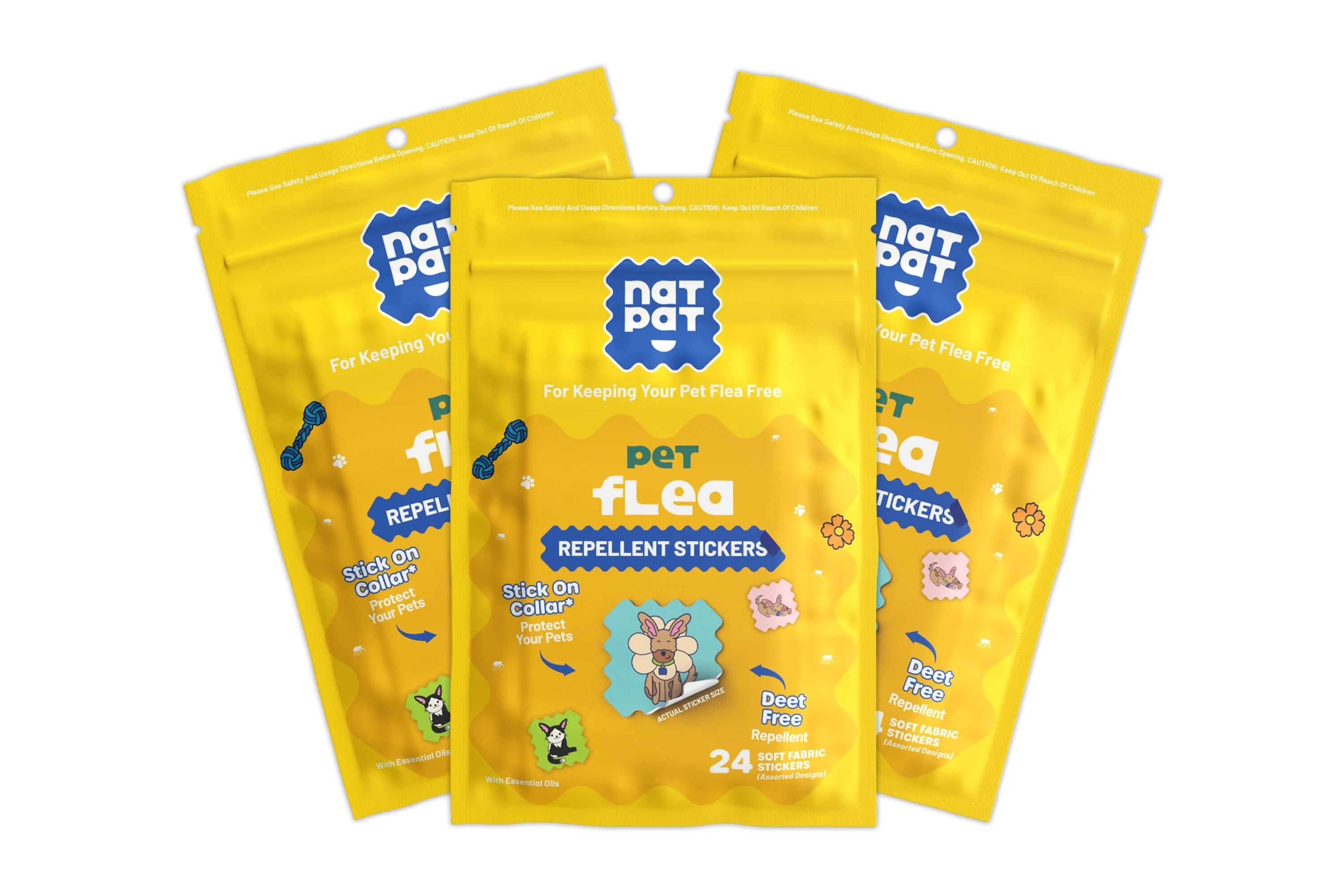 Pet Flea Repellent Stickers - Image 6