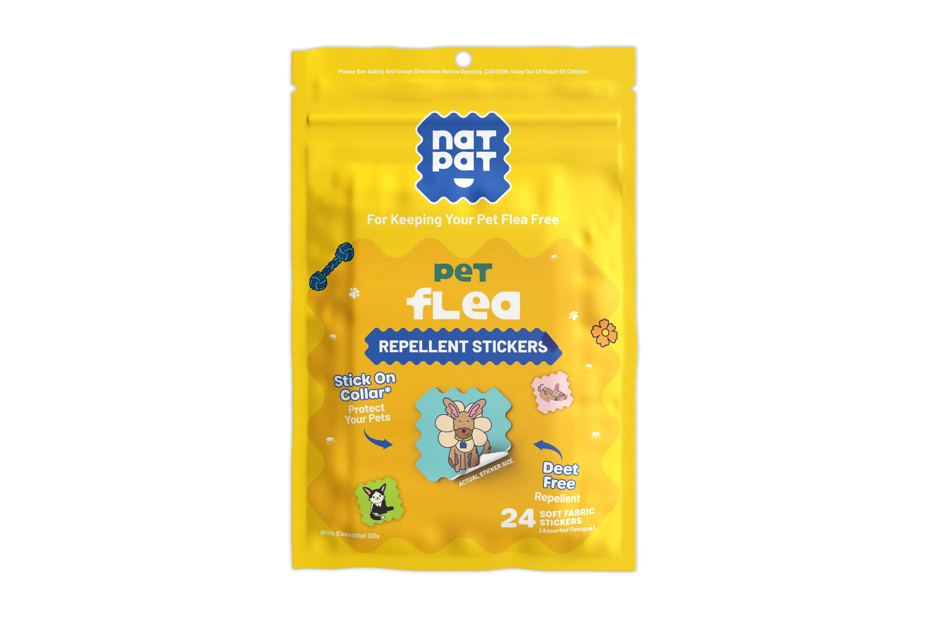 Pet Flea Repellent Stickers - Image 7