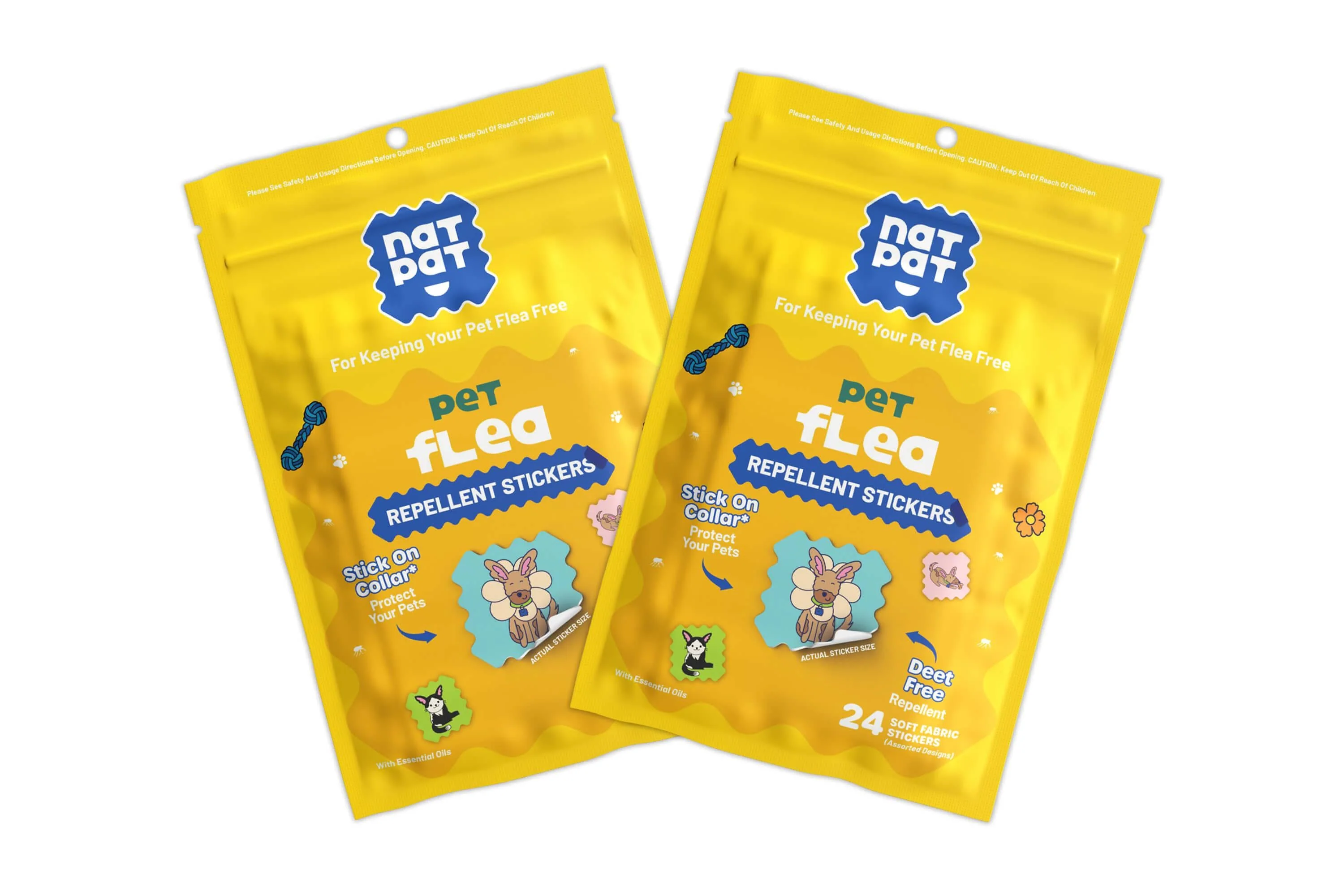 Pet Flea Repellent Stickers - Image 8