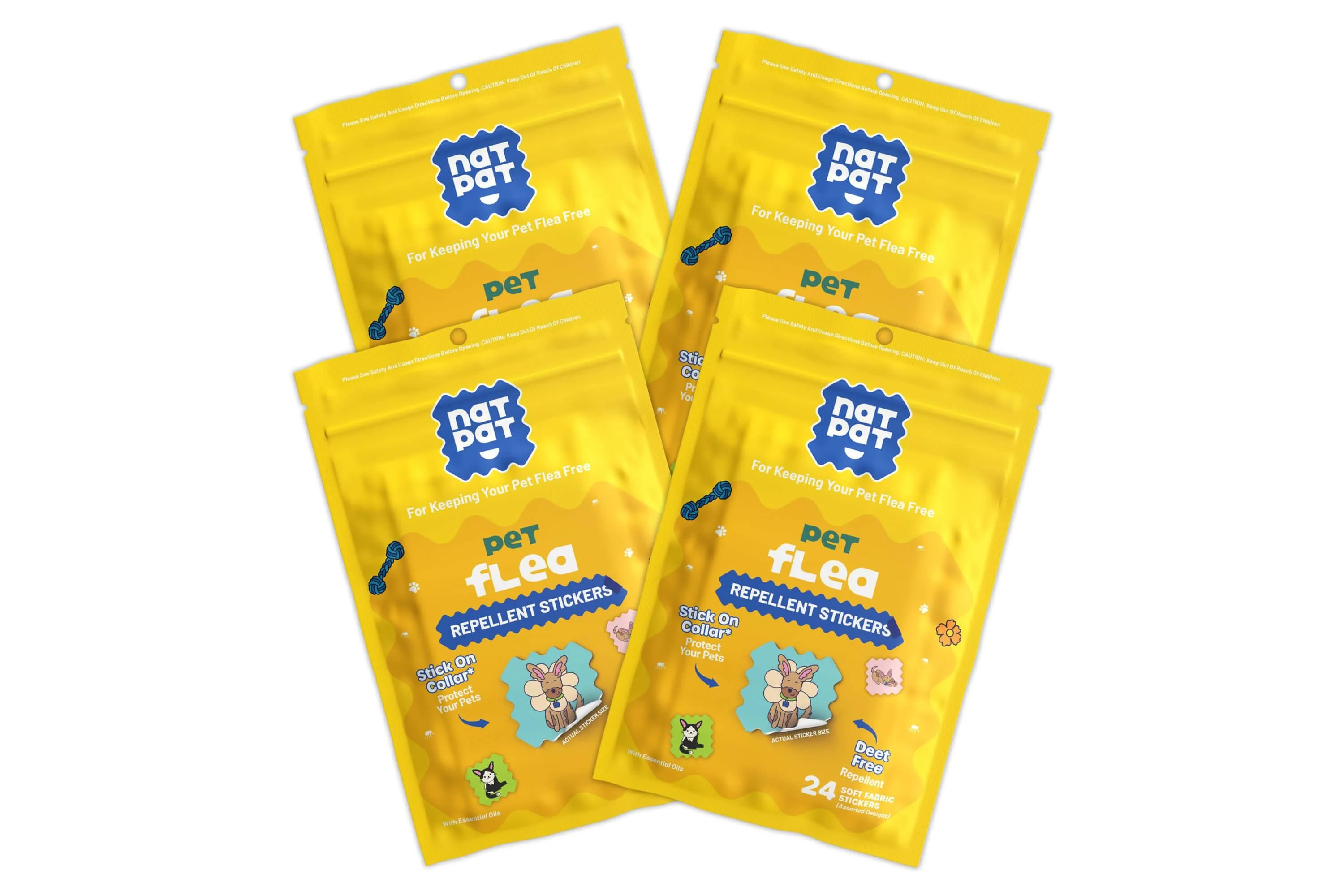 Pet Flea Repellent Stickers - Image 9