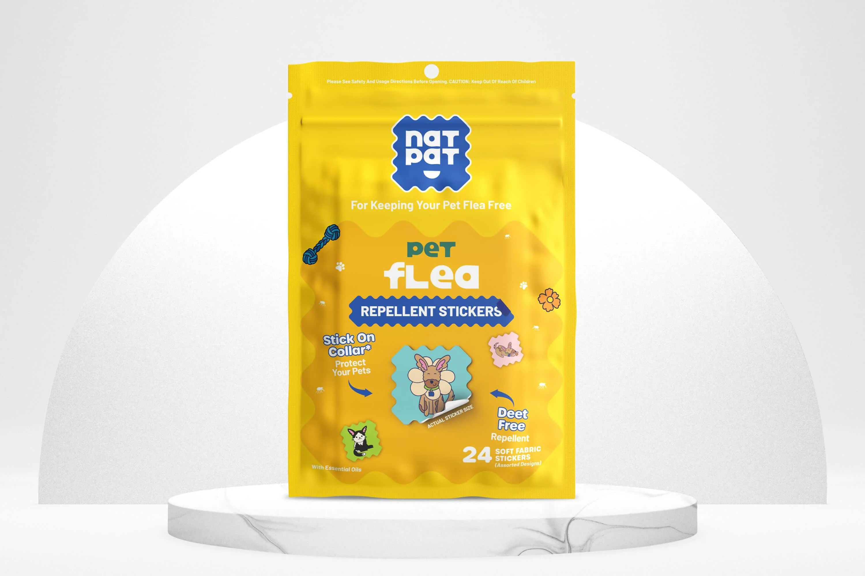 Pet Flea Repellent Stickers - Image 10