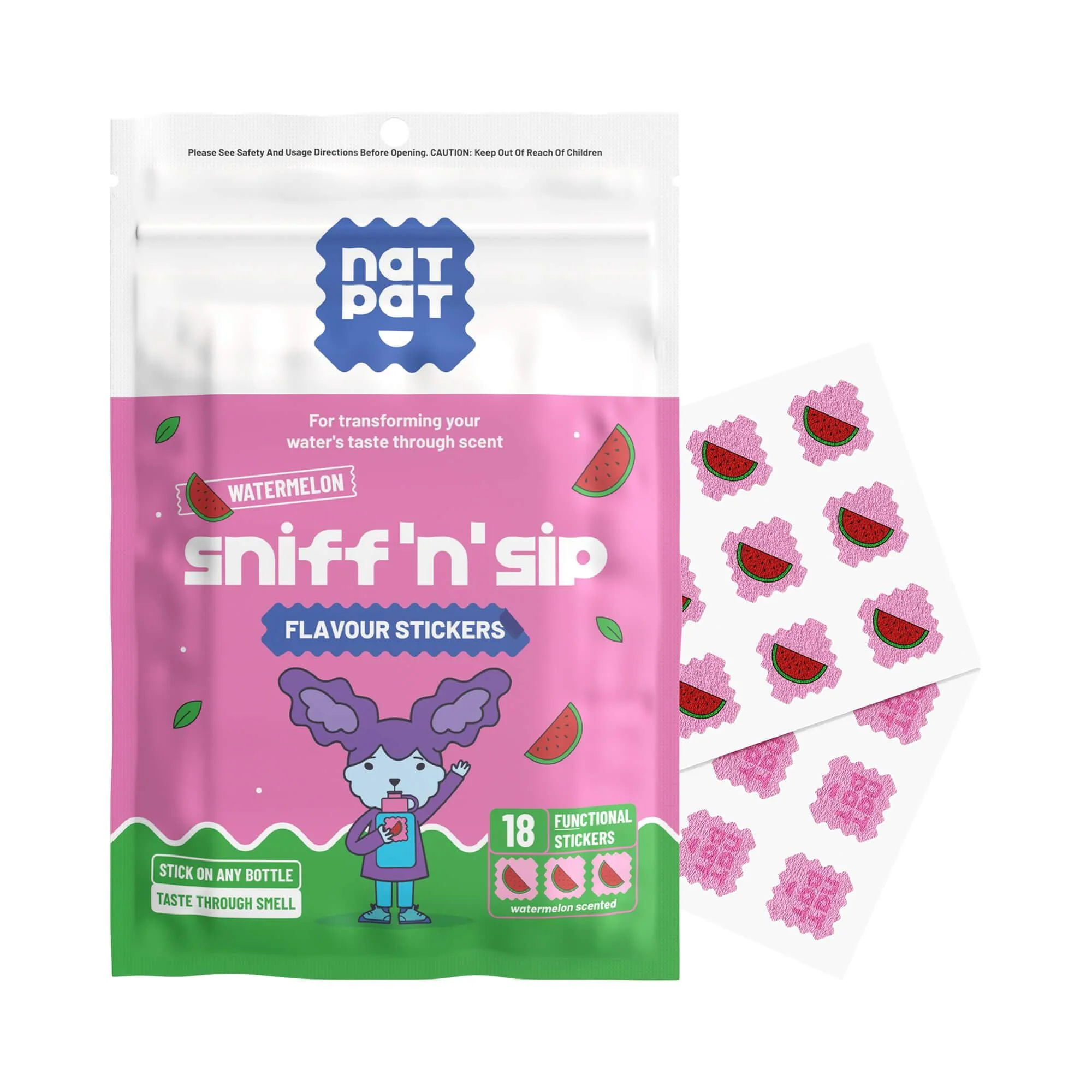 Sniff 'n' Sip Flavour Stickers - Image 2