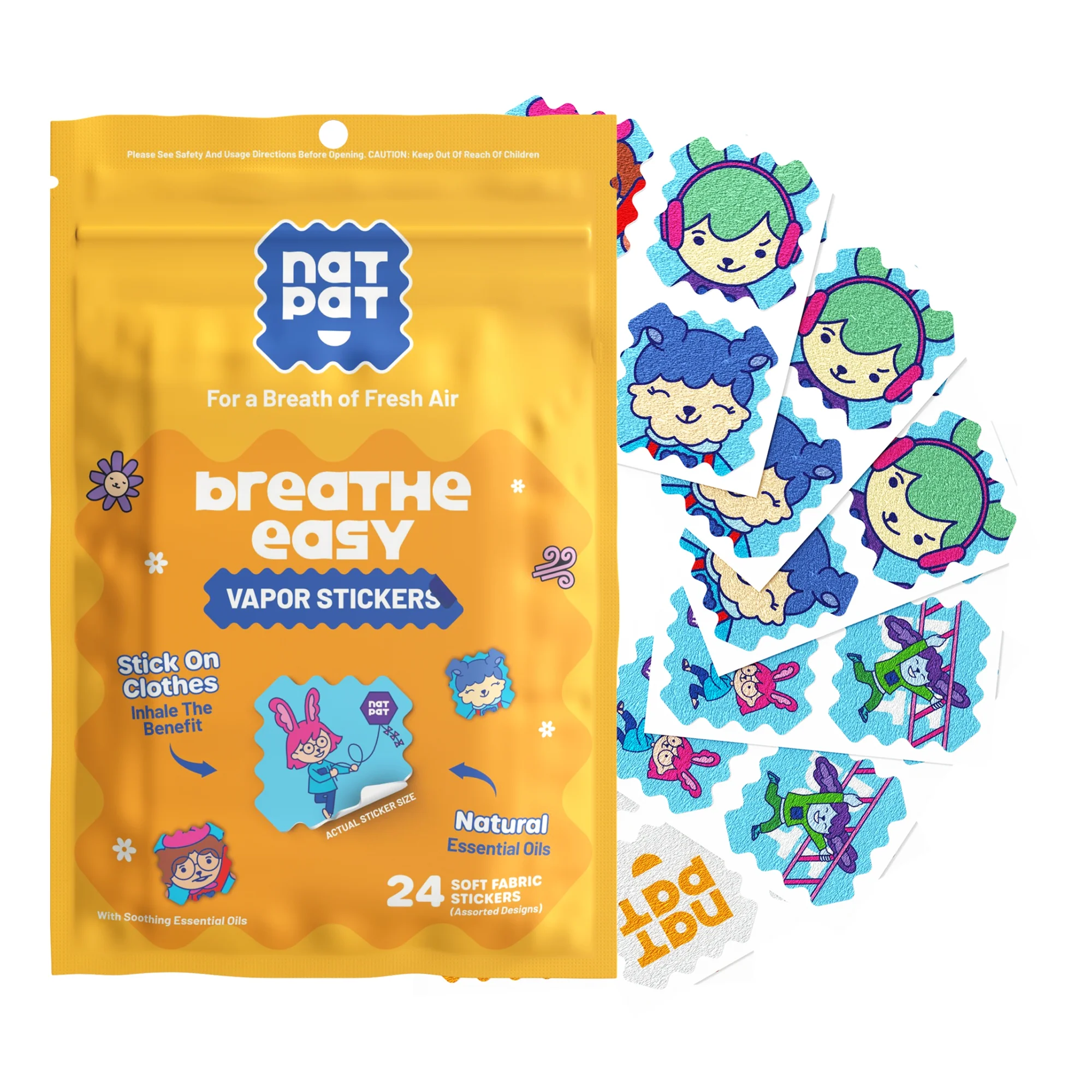 StuffyPatch - Breath Easy Stickers - Image 9
