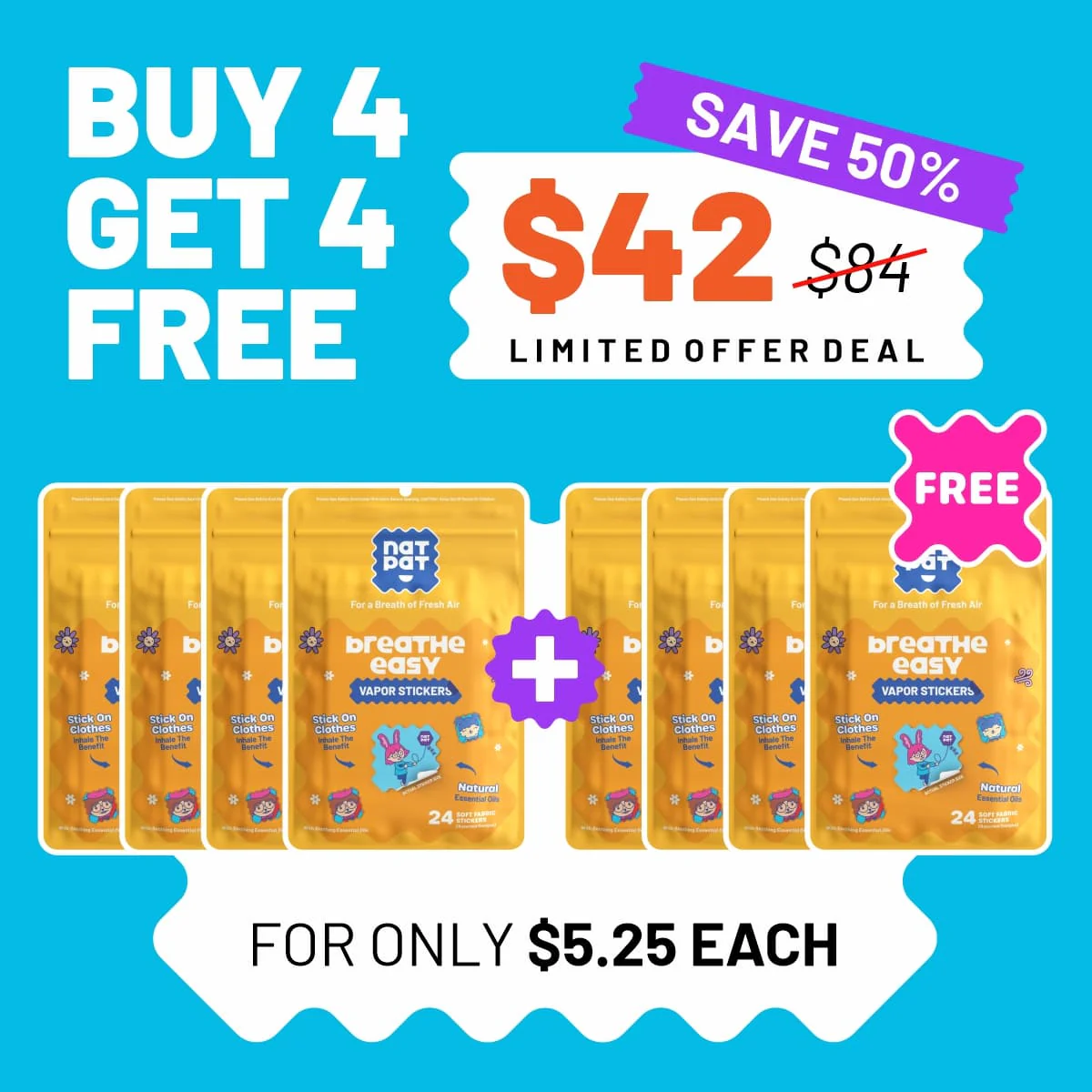 StuffyPatch - Breath Easy Stickers (Exclusive Offer) - Image 4