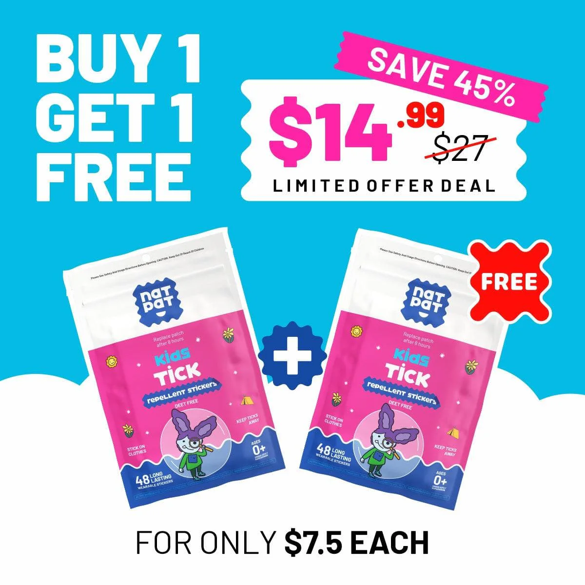 TrailPatch - Kids Tick Patches (Exclusive Offer) - Image 3