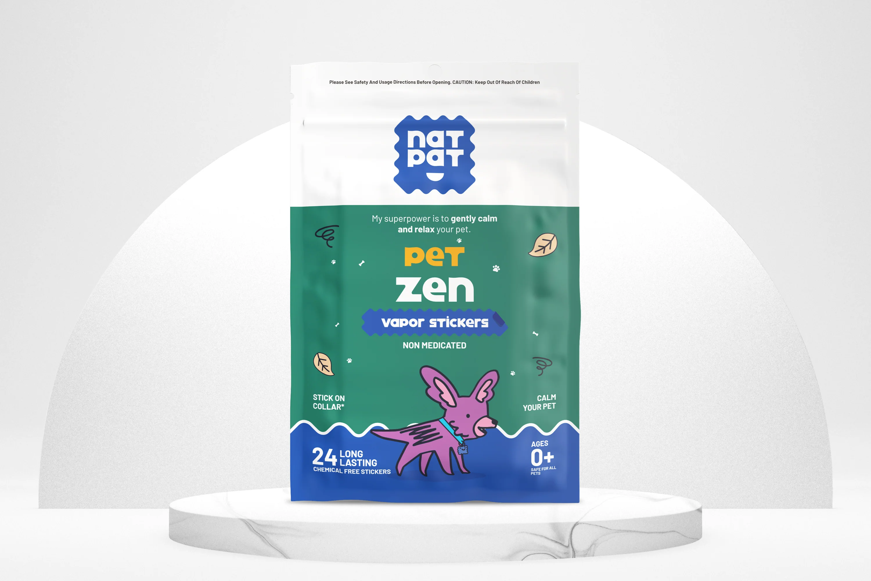 Pet Zen Vapor Stickers – Dog Stress Relief - Image 10