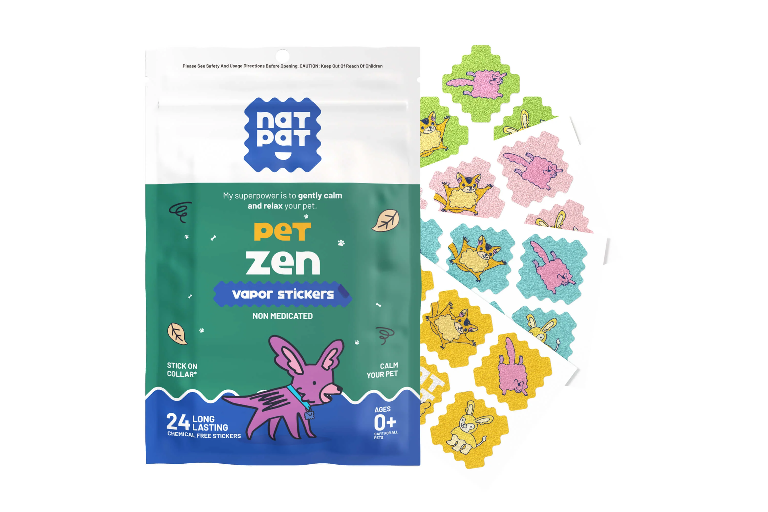 Pet Zen Vapor Stickers – Dog Stress Relief - Image 9